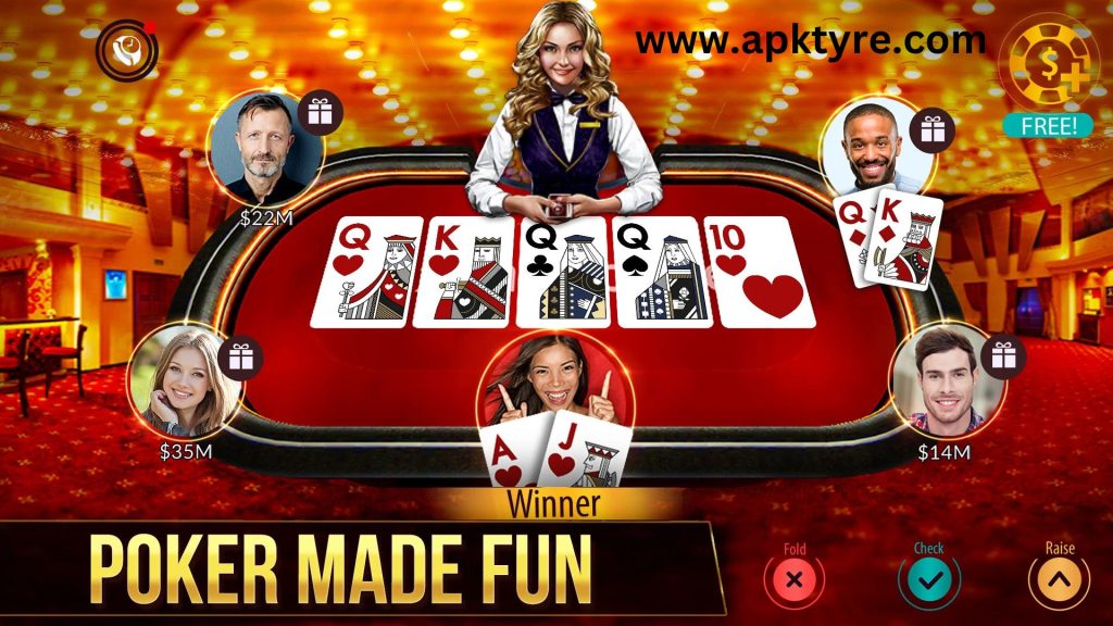 Zynga Poker MOD APK Made Fun