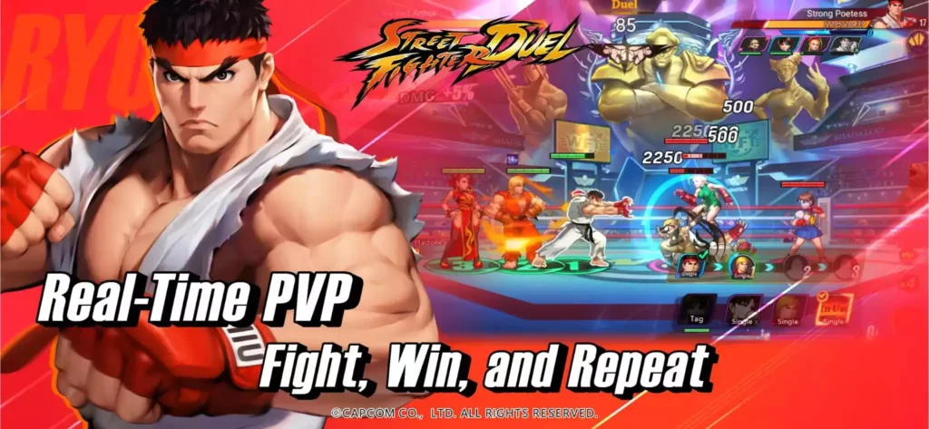 Street Fighter Duel MOD APK