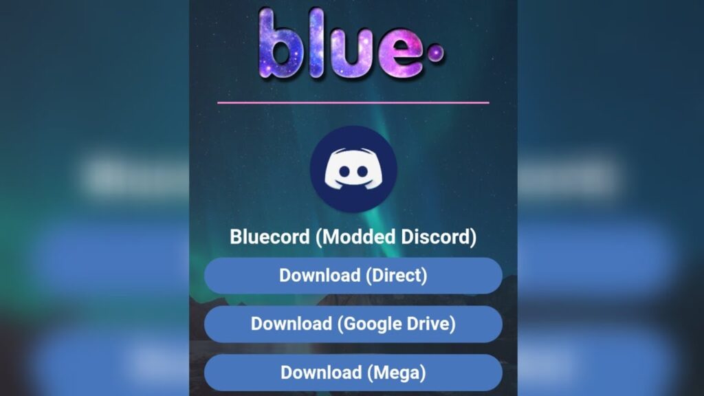 download bluecord mod